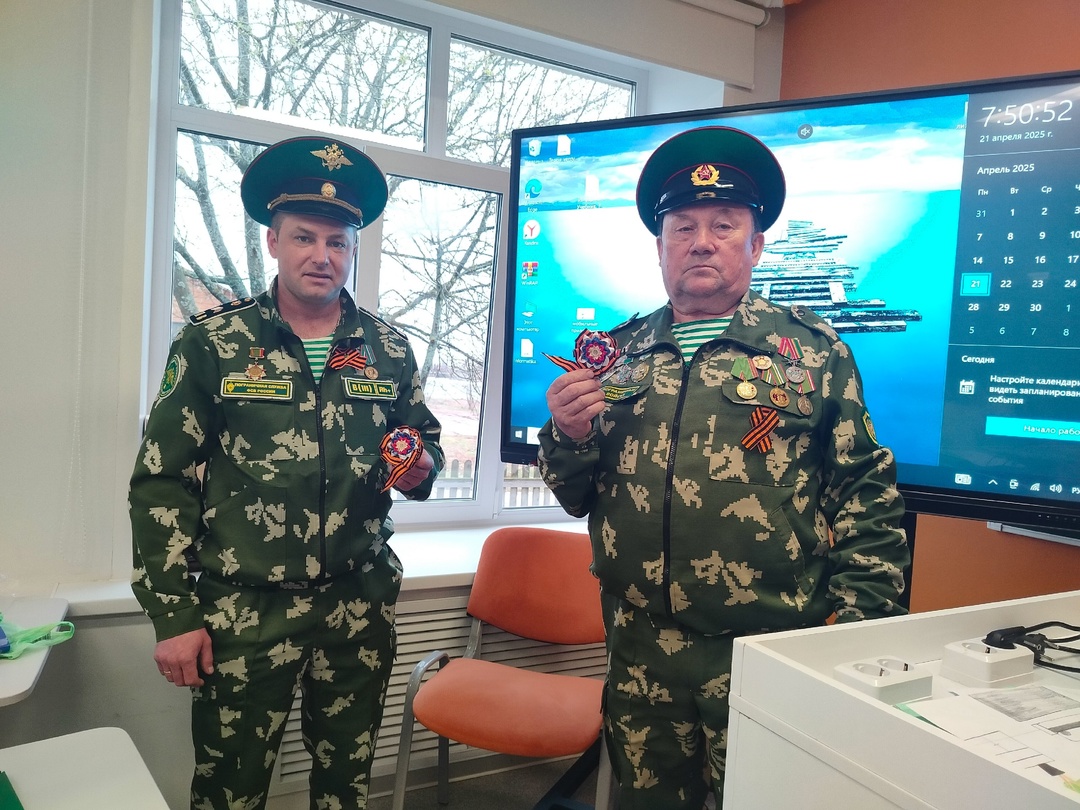 Встреча с Увинским районным общественным движением военных пограничников запаса.